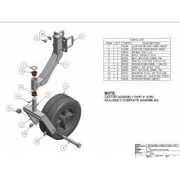Kit BK20T Castor Asby