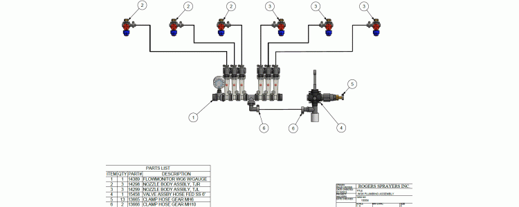 WG6 Plumbing Assembly WG6 Plumbing Assembly