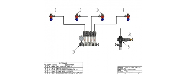 WG4 Plumbing Assembly WG4 Plumbing Assembly
