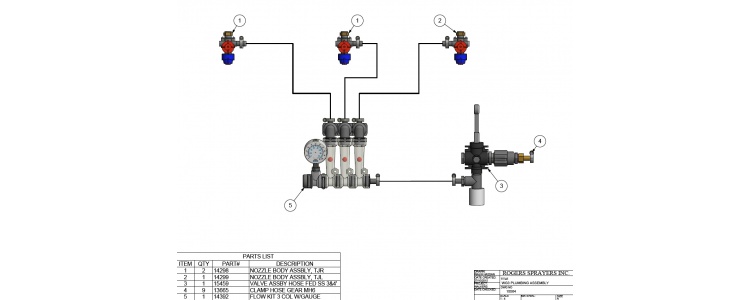 WG3 Plumbing Assembly WG3 Plumbing Assembly