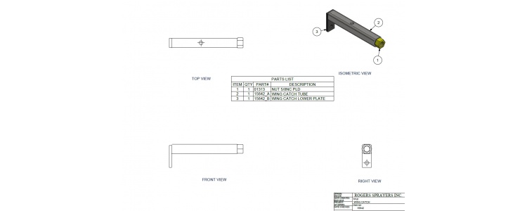 Wing Support Assembly GF13
