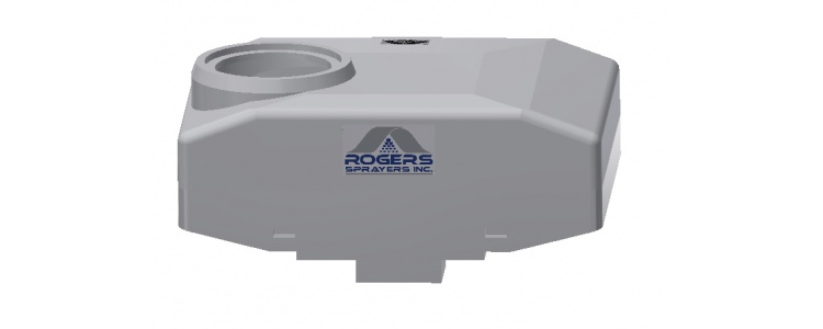 Tank Skid 100 USG, White