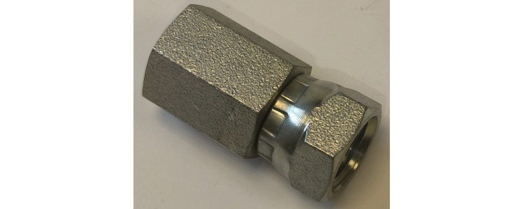 Ftg Stl Hyd Elb 1/4FNPSM x 1/4FNPT