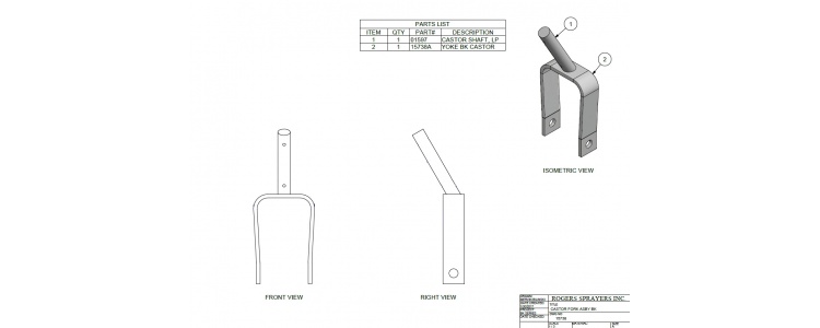 Castor Fork BK Castor