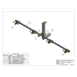 Spray Bar 4 Noz. Bumper Mt Spray Bar 4 Noz. Bumper Mt