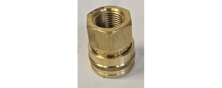 Ftg Brass Quick Coupler 1/2F x 1/2 FNPT