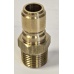 Ftg Brass Quick Coupler 1/2M x 1/2 MNPT