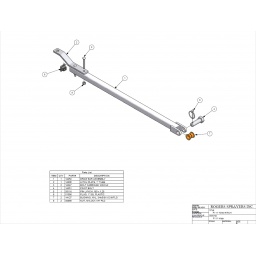 F111 Tow Hitch/Walking Booms