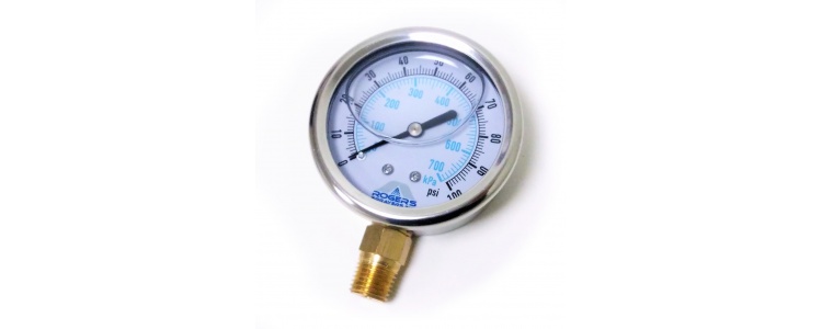 Gauge Pressure 100psi Wet