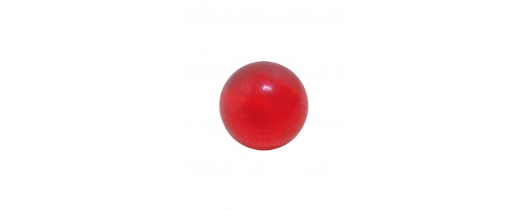Ball Flow Indicator Glass, Red/Blue