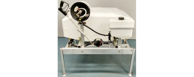 Skid Mount Al., 100USG Elec Skid Mount Al., 100USG Elec
