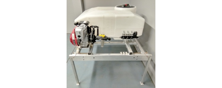 Skid Mount Al., 100USG with Gasoline Engine and Centrifugal Pump Skid Mount Al., 100USG with Gasoline Engine and Centrifugal Pump