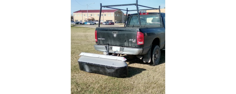 Covered Spray Bar Hitch Mount Covered Spray Bar Hitch Mount