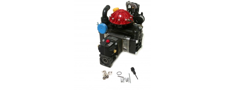 AR50 Diaphragm Pump w/ Gearbox & Regulator AR50-GR3/4-GCI AR50 Diaphragm Pump w/ Gearbox & Regulator AR50-GR3/4-GCI
